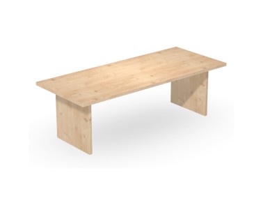 Rechthoek Eiken Blok